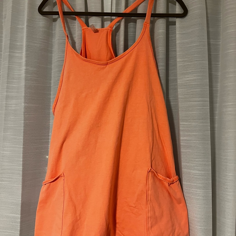 FP Movement by Free People Orange Romper Jumpsuit